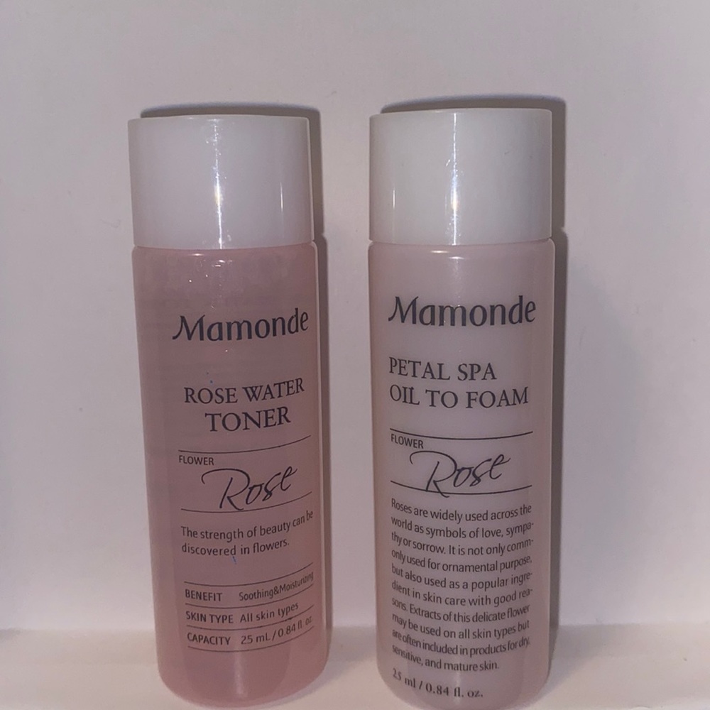 Mamonde Toner and Oil